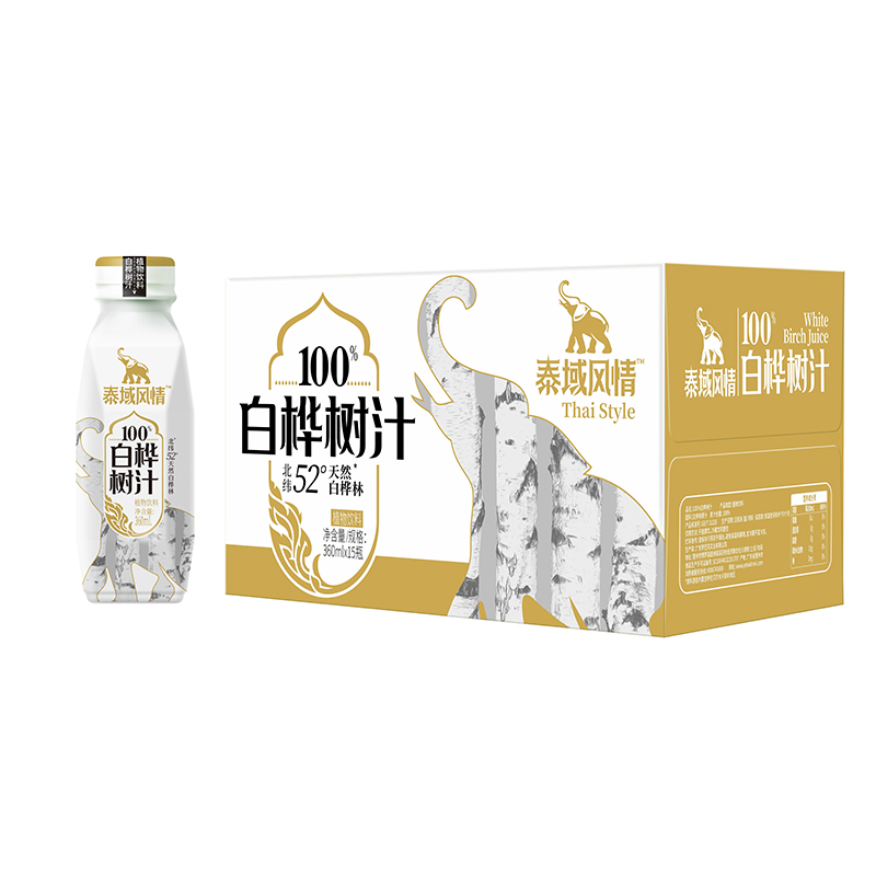 360ml泰域风情白桦树汁